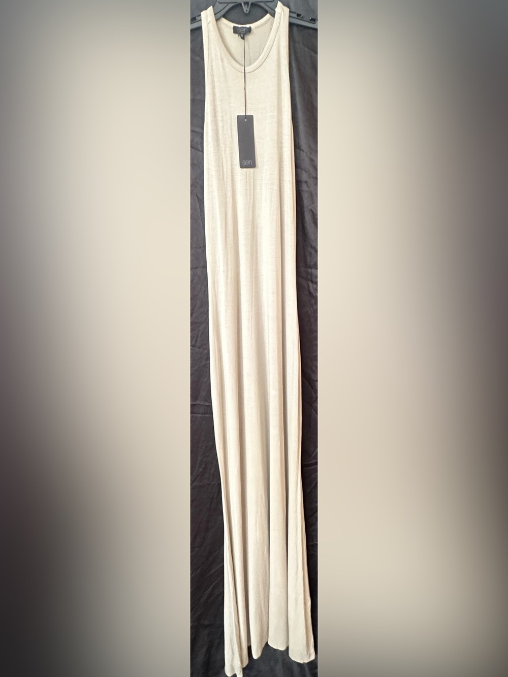 Tank tan Maxi dress— Minimalist Everyday Maxi NWT